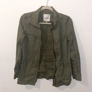 Madewell Green Utility Jacket